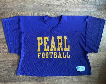 Vintage Pearl Football Russell atletisch voetbalshirt