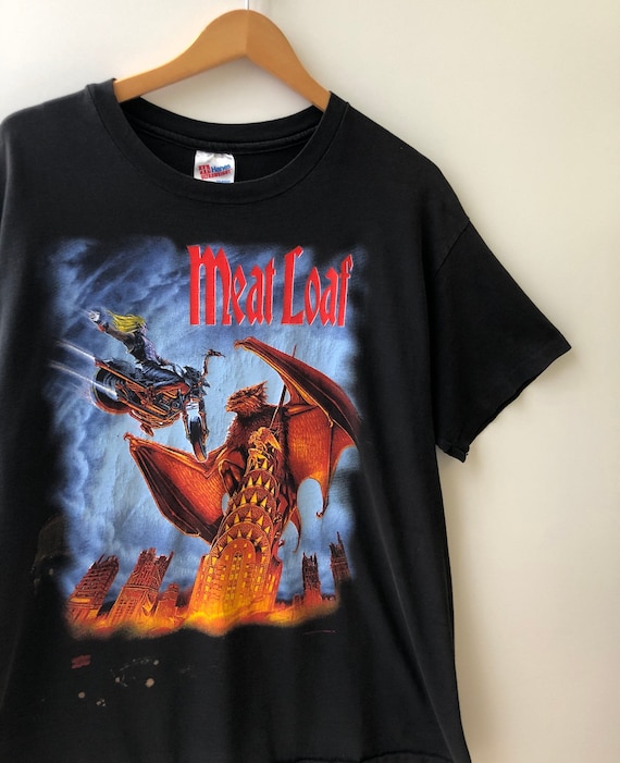 90’s Meatloaf Everything Louder Tour T Shirt Vinta