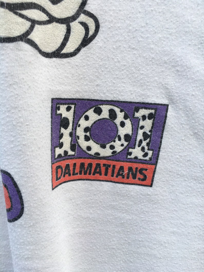 90\u2019s 101 Dalmatians Tee Shirt Disney Vintage 1990s