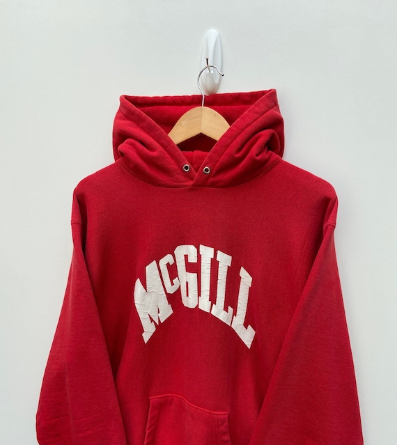 80’s Champion Reverse Weave Hoodie McGill Universi