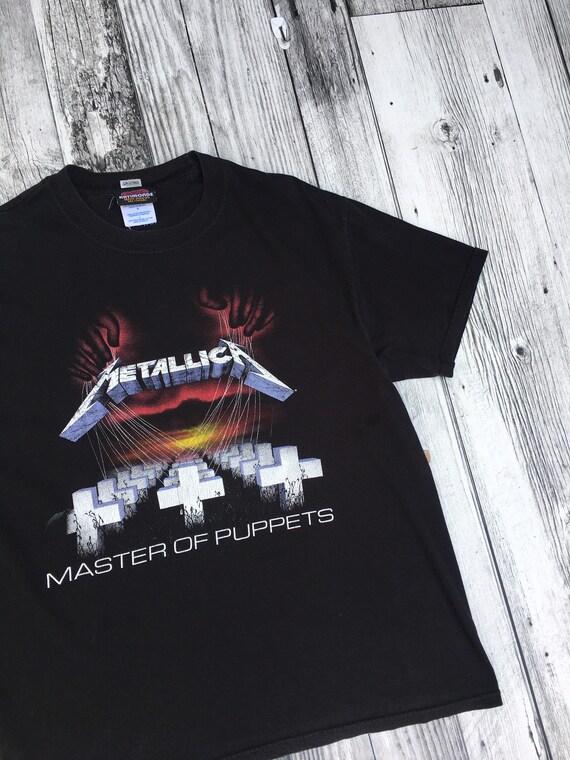 1997 Metallica Master Of Puppets T Shirt Artimonde