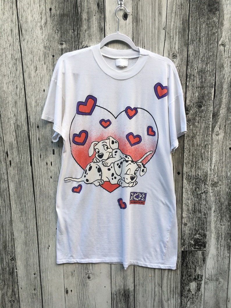 90\u2019s 101 Dalmatians Tee Shirt Disney Vintage 1990s