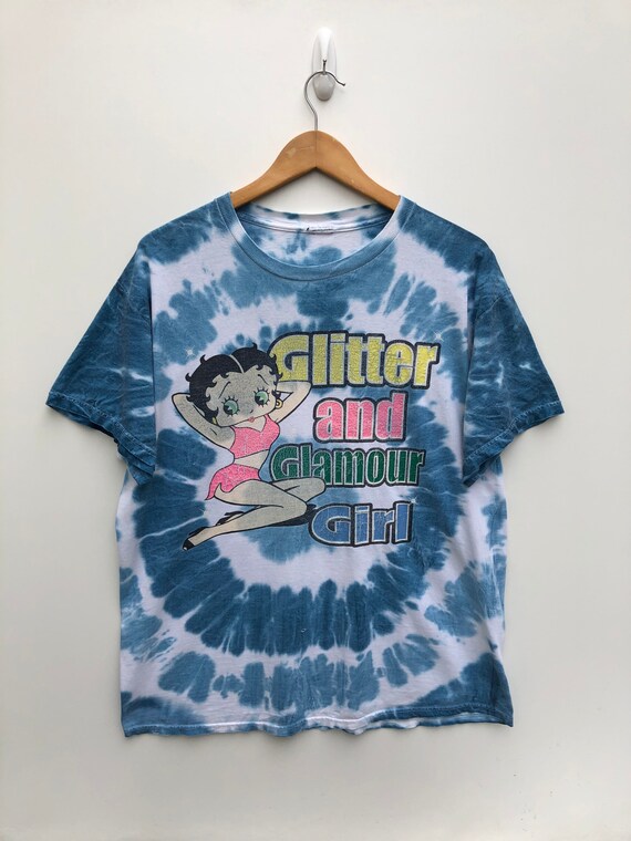 Vintage Betty Boop Tie Dye T Shirt 1990s