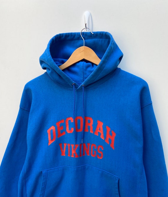 Vintage Champion Decorah Viking Reverse Weave Hood