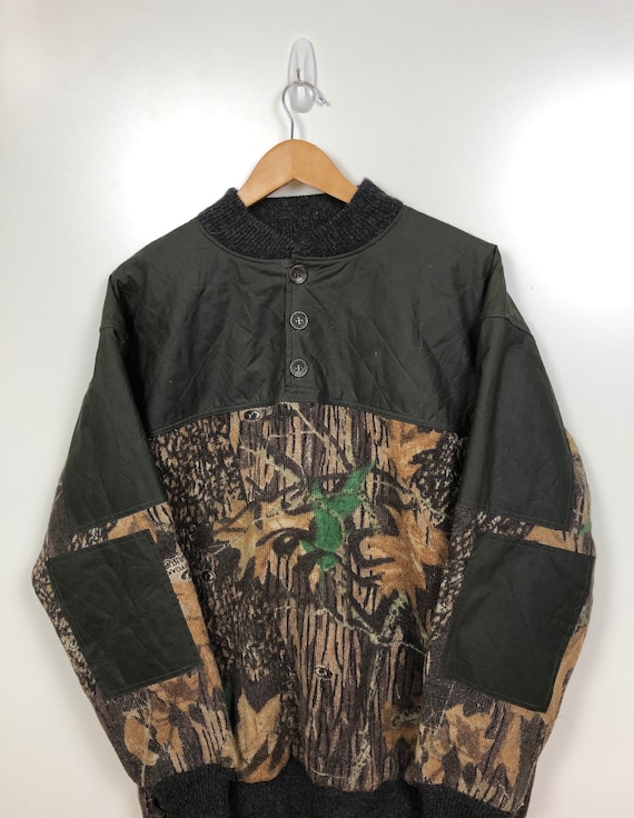 90’s Camouflage Sweater Vintage 1990s