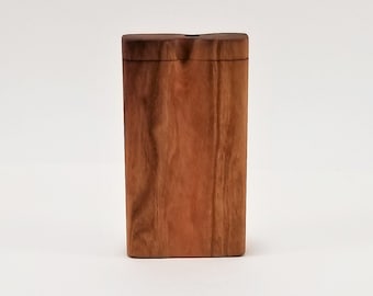 Homemade Dugout / Hitter Box made from Figured Cherry Wood