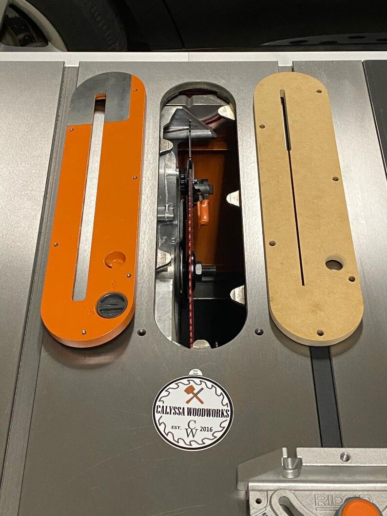 Ridgid R4520 Zero Clearance Insert Includes Set Screws Etsy