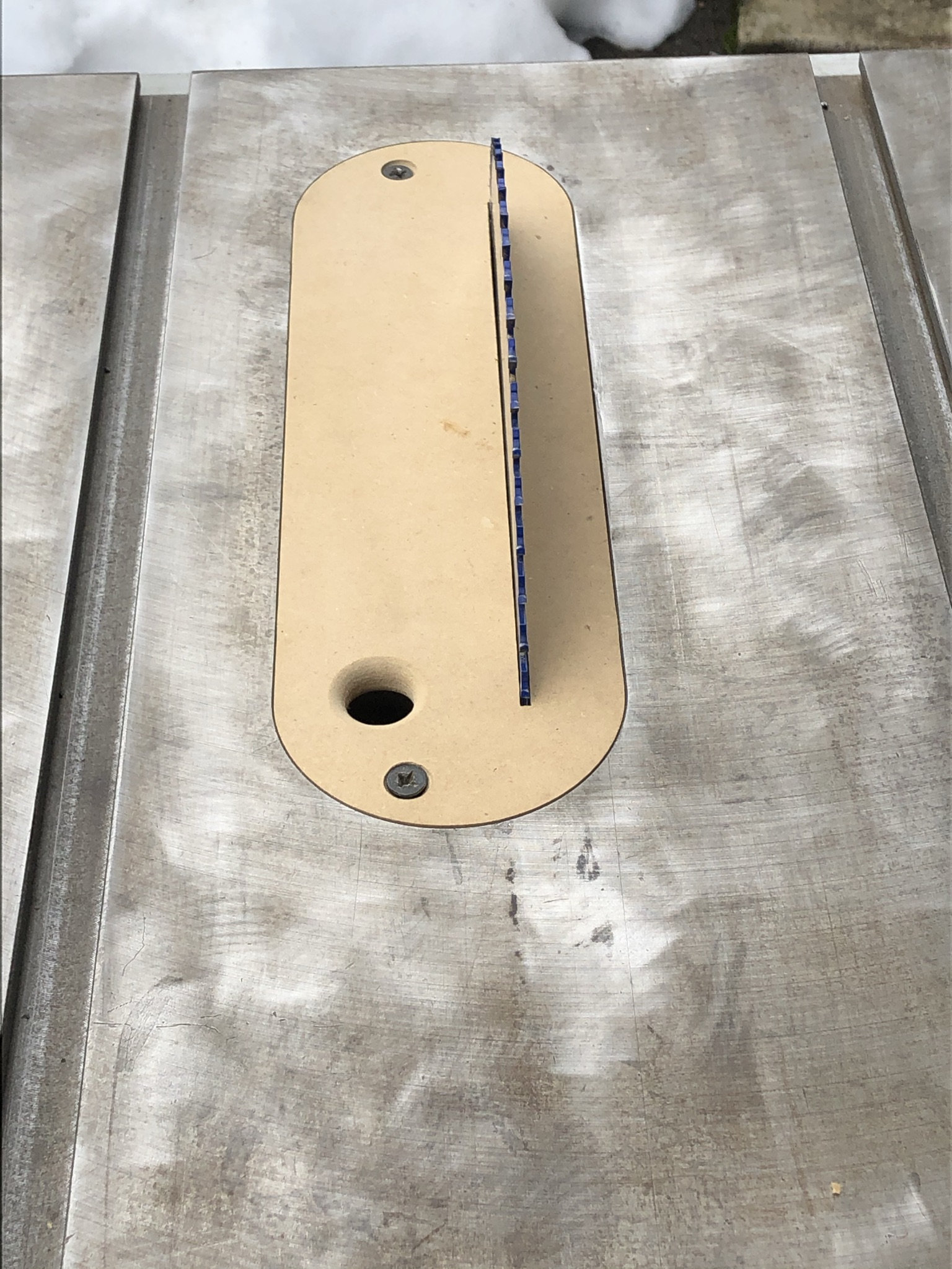 DELTA Table Saw Zero Clearance Insert DELTA Table Saw Zero Clearance Insert