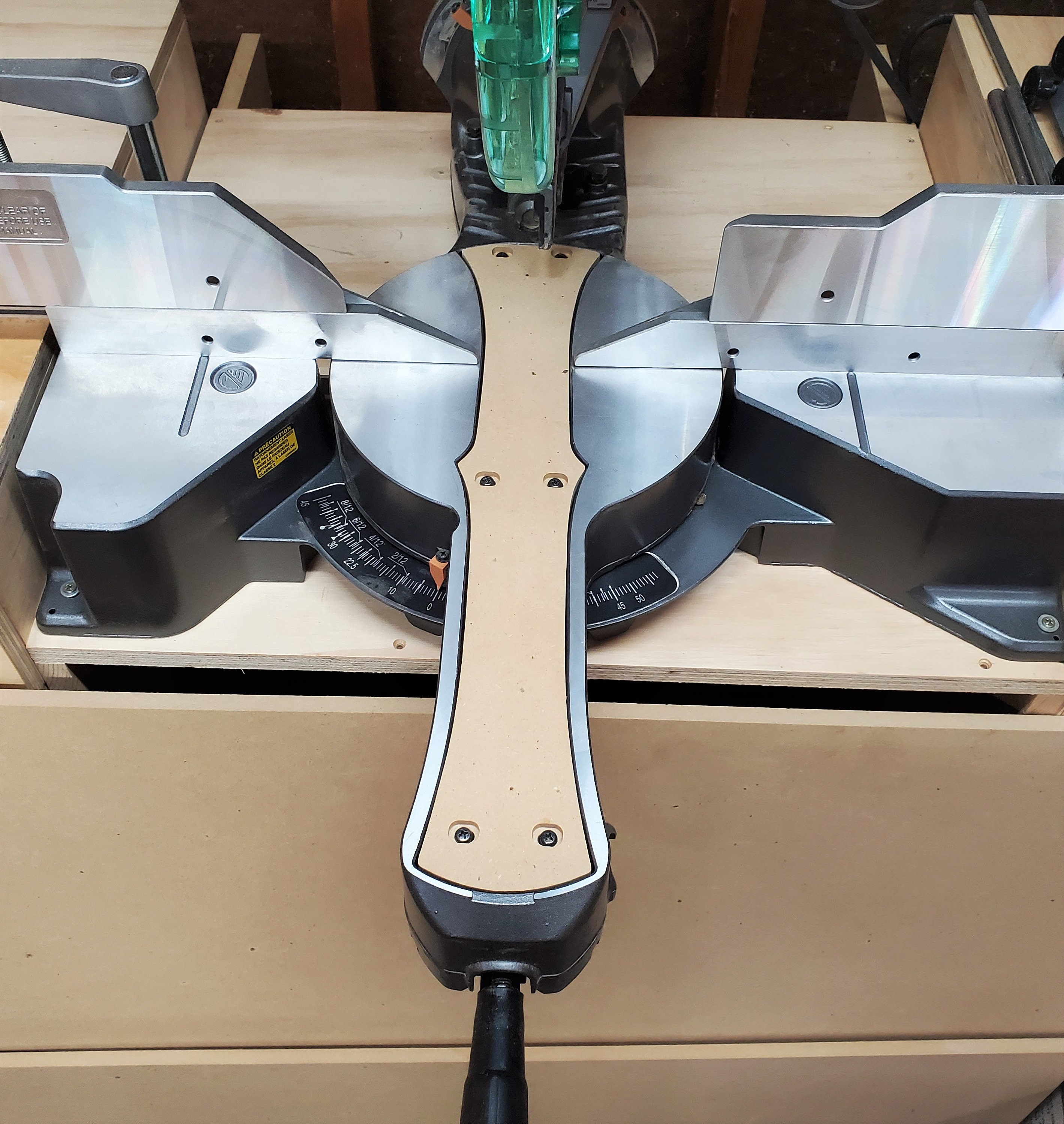 Metabo C12RSH2 (S) Miter Saw Zero Clearance Insert - Etsy