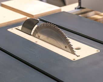 Sawstop Compact Table Saw Zero Clearance MDF Insert (Rectangle)