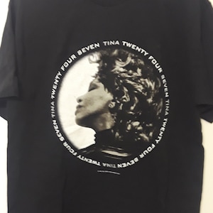 Tina Turner Twenty Four Seven 2000 Tour T Shirt