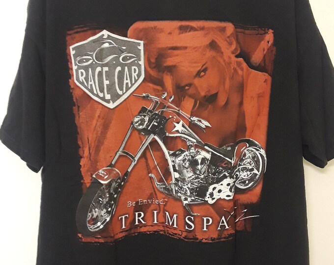 Vintage Anna Nicole Smith Trimspa Motorcycle Racing T Shirt Etsy