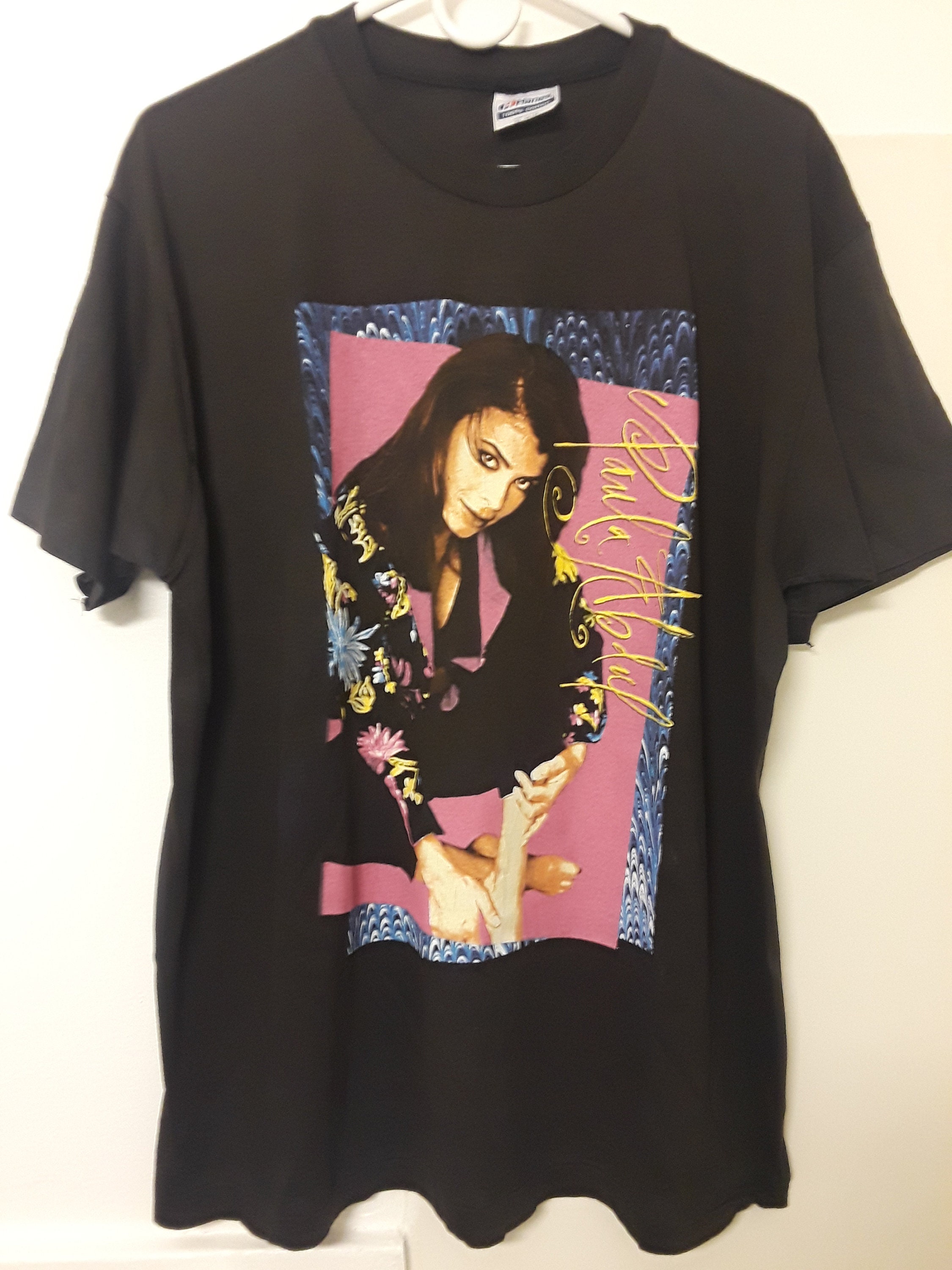 ポーラアブドゥル 1991 ヴィンテージ ミュージック Tシャツ ロックTシャツ ヴィンテージ 1991 ポーラ・アブドゥル アンダー・マイ・スペル