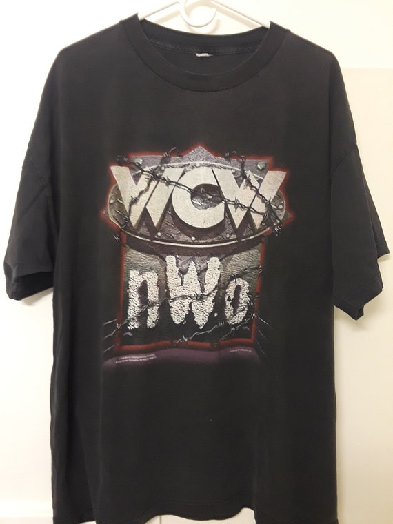 Vintage 90's WCW NWO Wrestling T Shirt