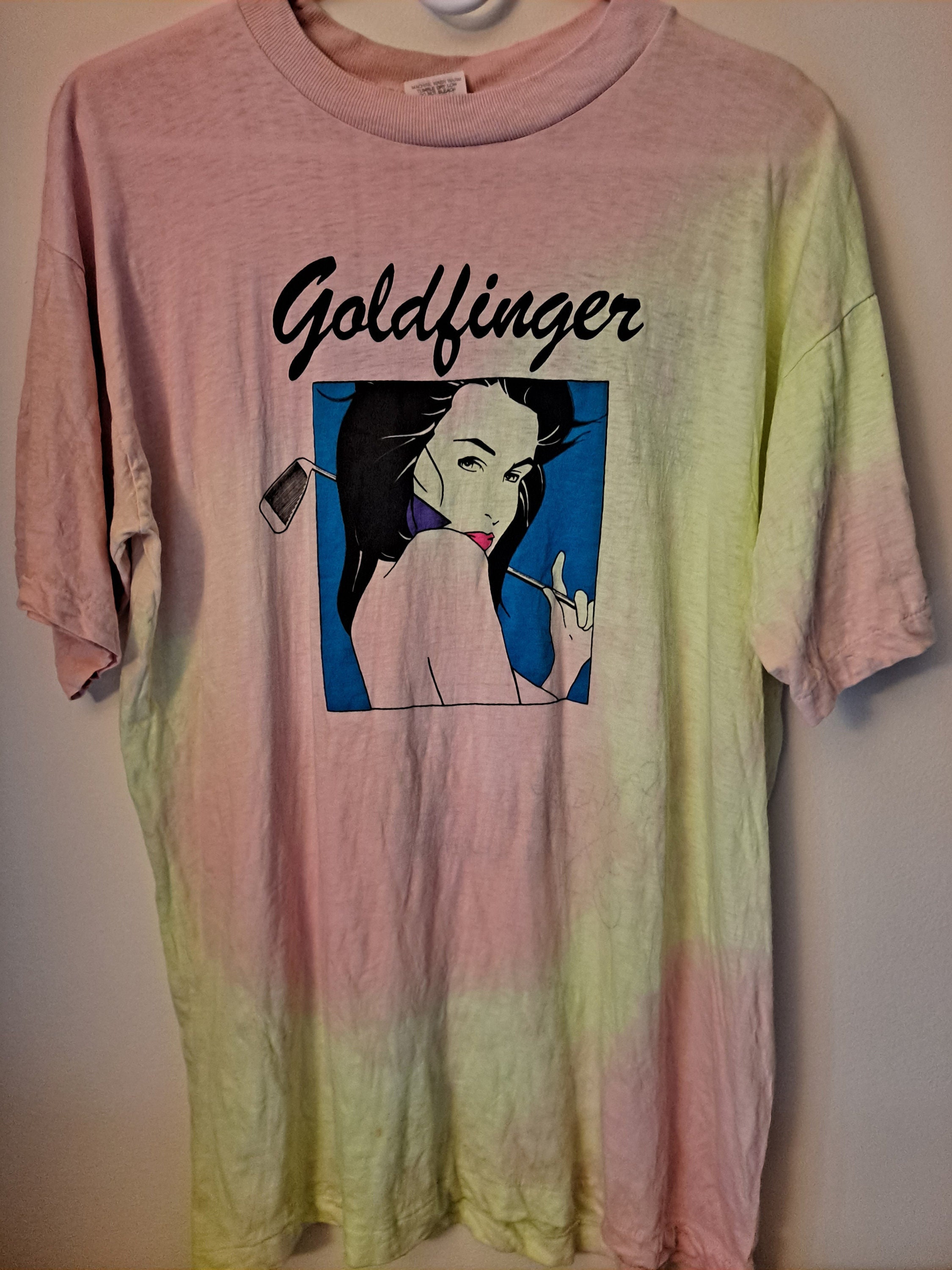 80s 90s ビンテージ GOLD FINGER ロックT バンドT XL 80s 90s ビンテージ GOLD FINGER ロックT バンドT XL - メルカリ