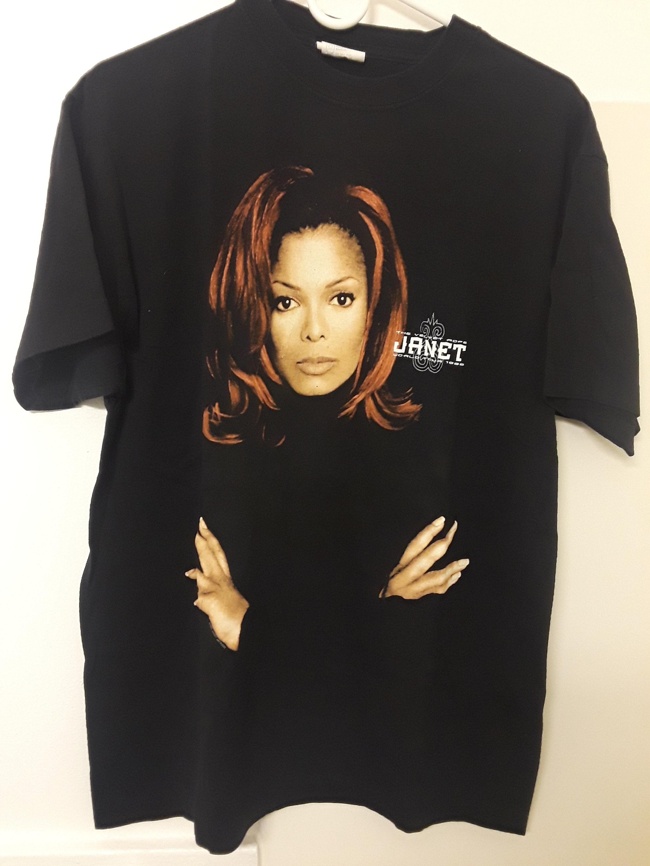 vintage janet jackson tour shirt