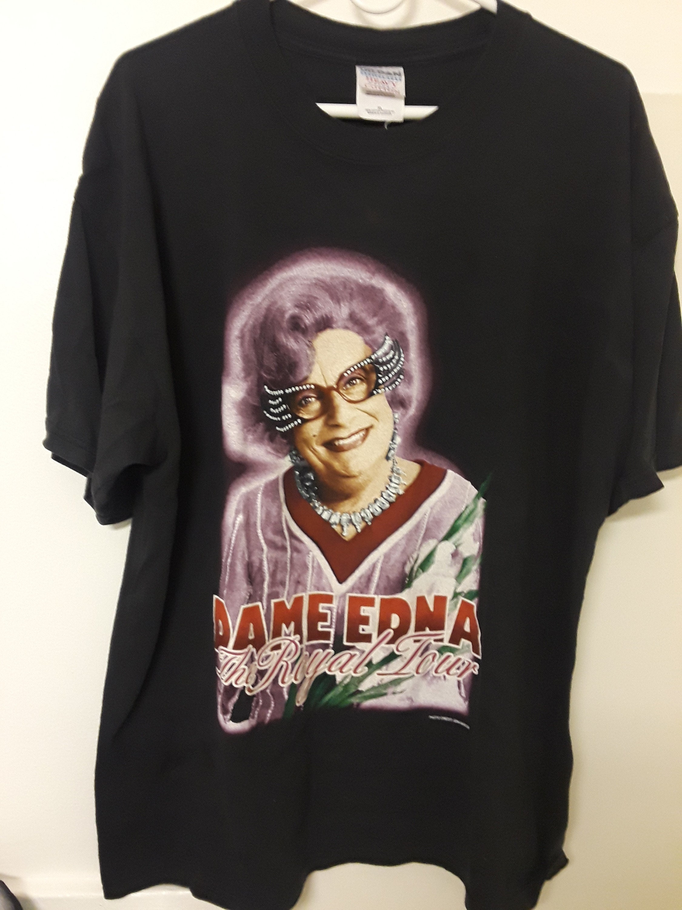 Vintage Dame Edna the Royal Tour T Shirt - Etsy