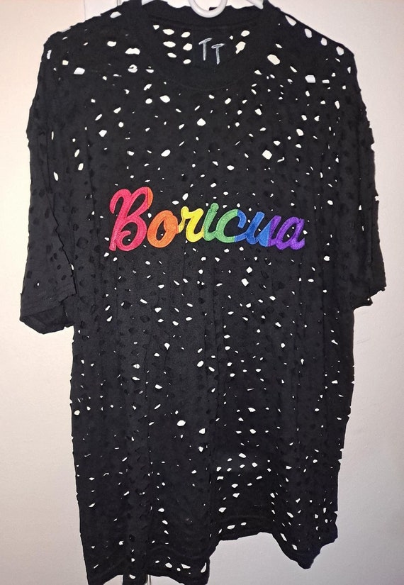 Shredded Boricua Pride T Shirt