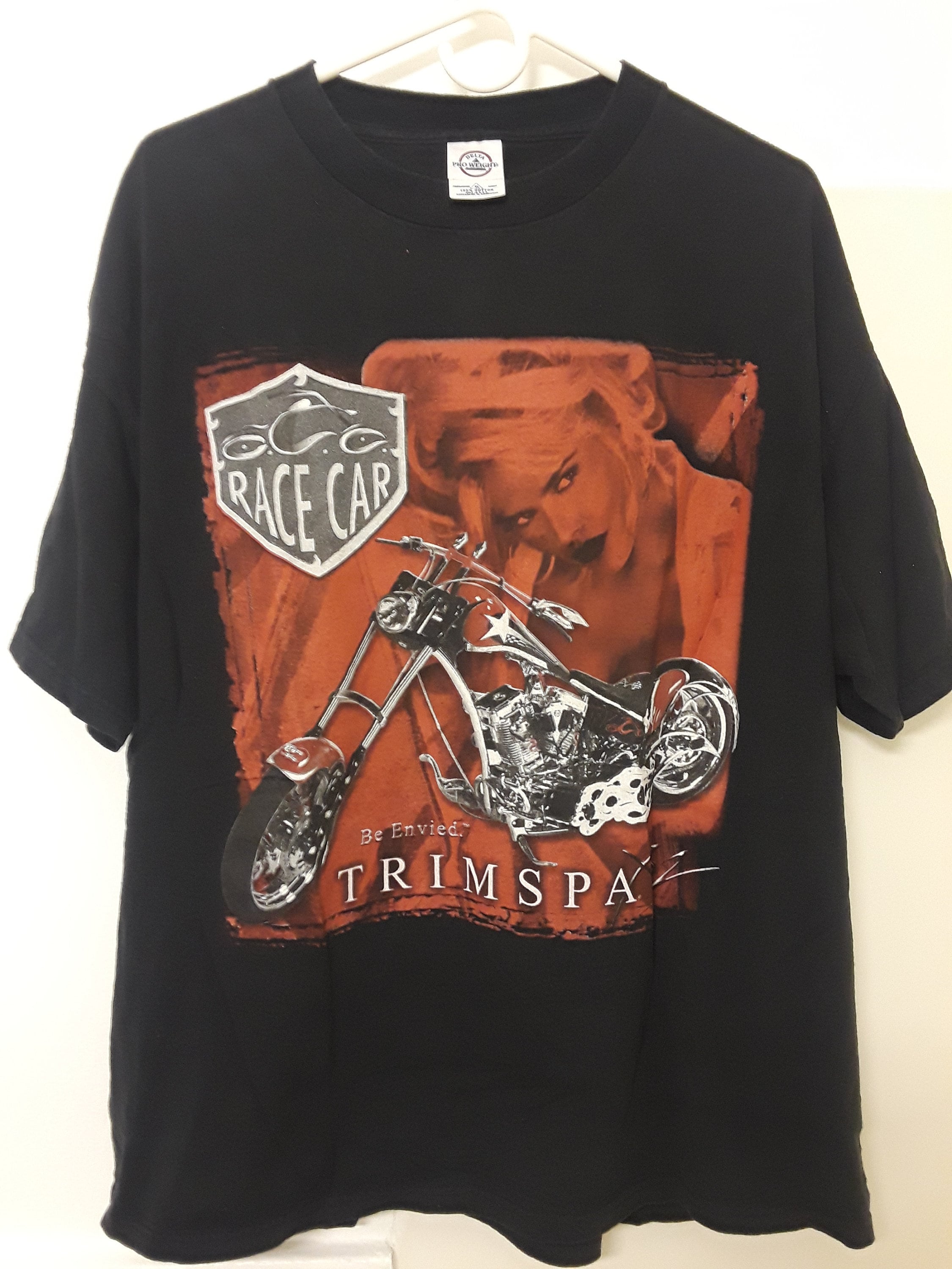 Vintage Anna Nicole Smith Trimspa Motorcycle Racing T Shirt Etsy