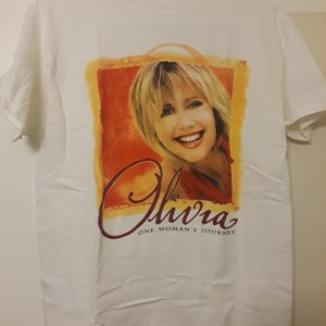 Vintage Olivia Newton John 1994 One Woman&#39;s Journey T Shirt
