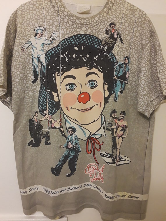 Vintage Clown Barnum and Bailey Circus T Shirt