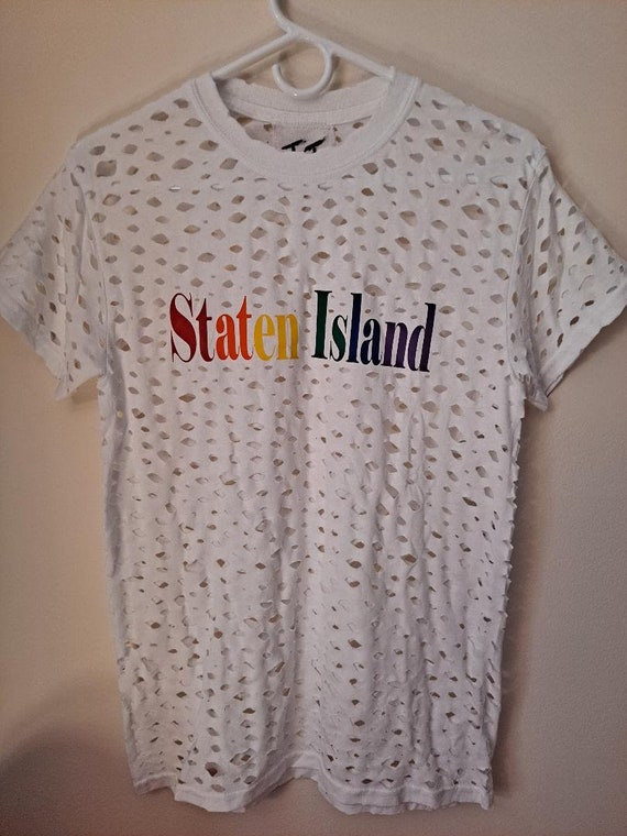 Shredded Staten Island NYC Pride T Shirt