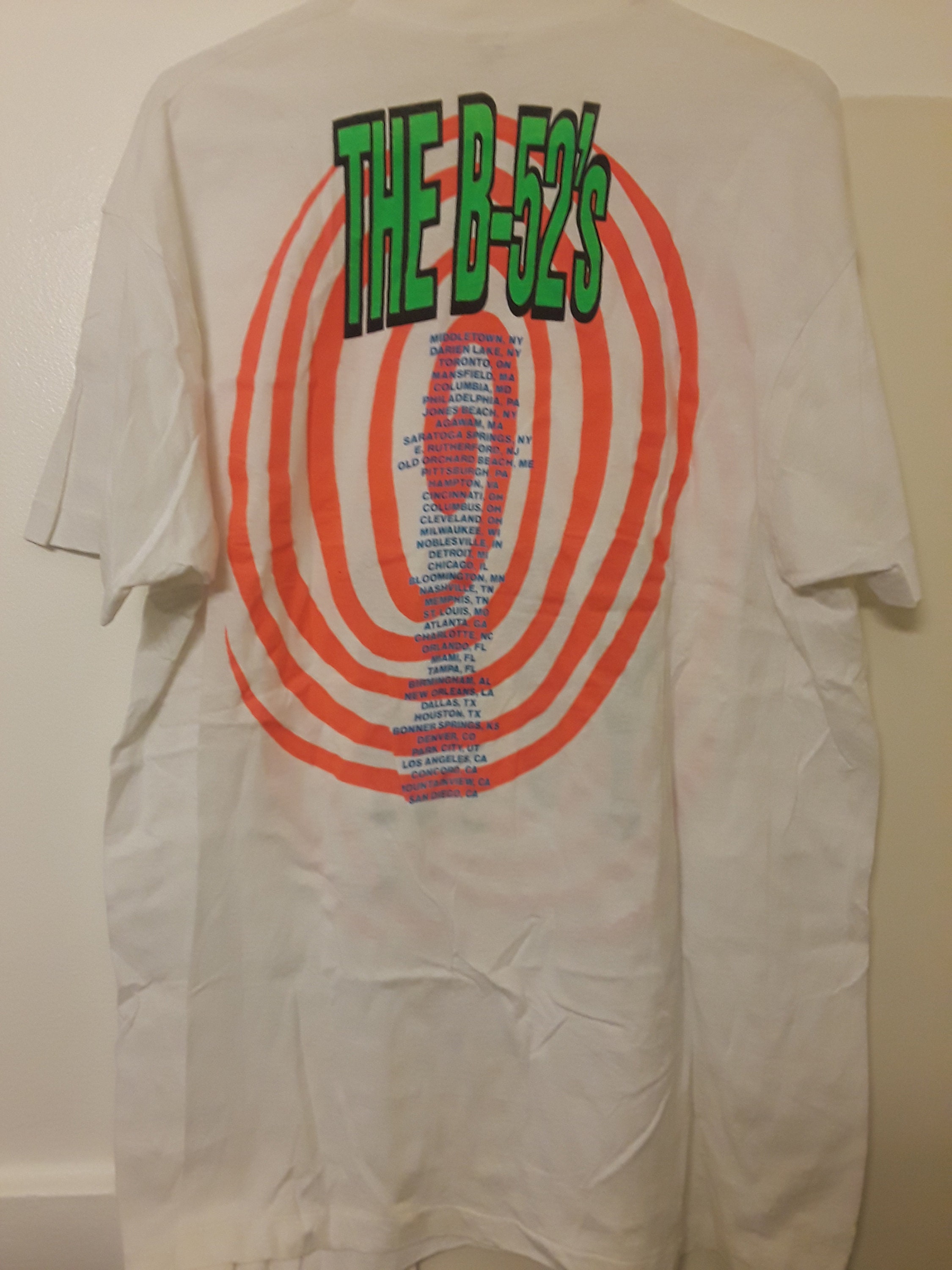 Vintage B-52's T Shirt - Etsy