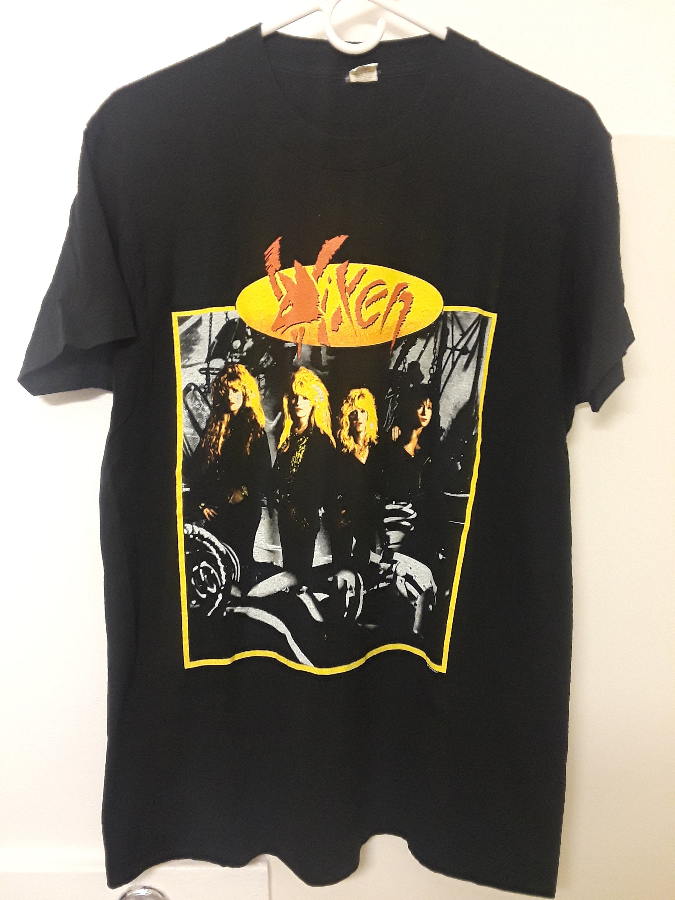 Vintage 80's Vixen Rev It up 1990 World Tour T Shirt - Etsy Vintage 80's Vixen Rev It up 1990 World Tour T Shirt - Etsy