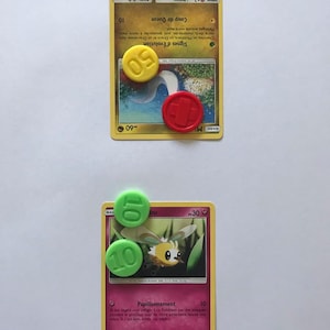 Pièces pour jeux de carte Pokémon TCG (par lot de 5)