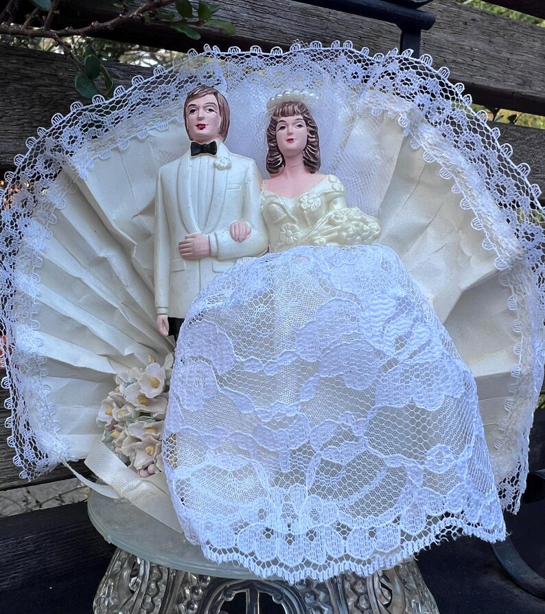 Vintage Wedding Cake Toppers (lot of 6) - Etsy