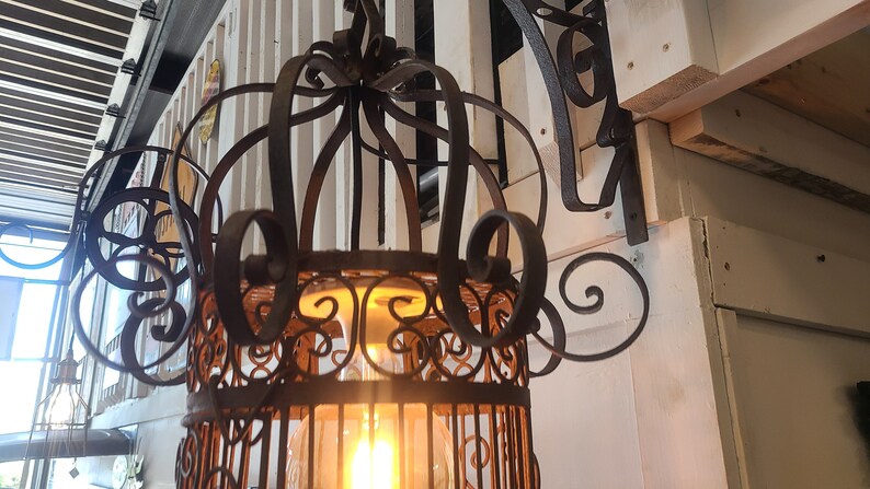 Black Cast Iron Candelabra, Vintage Gothic Candlestick, Victorian ...