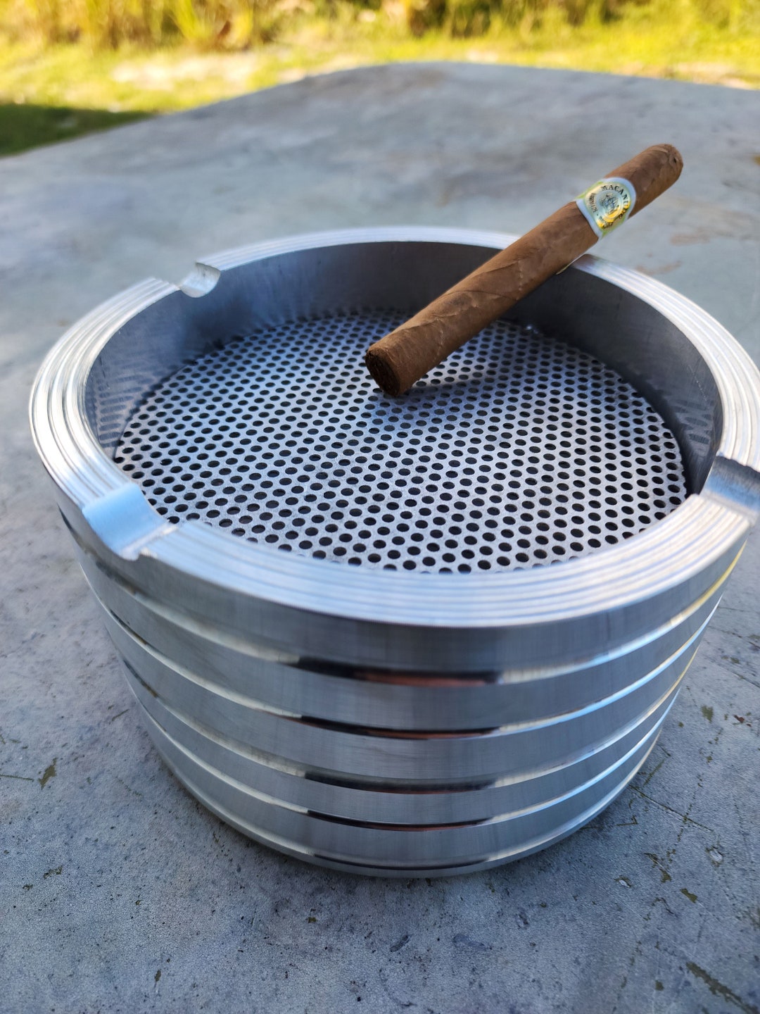 Repurposed SCUBA Dive Tank Cigar Ashtray Etsy