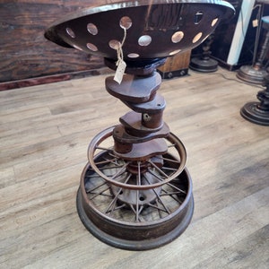 Crankshaft Automotive Parts Shop Bar Stool Barstool Seat Repurposed