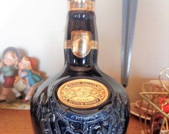 Ceiling Light fixture made from CHIVAS REGAL WHISKEY Bottle