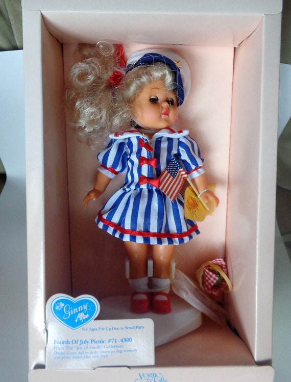 Vogue 2003 Ginny Doll Patriotic Fourth Of July Patriotic Outfit,No doll!