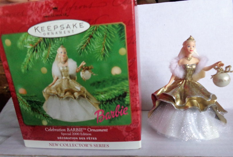 Hallmark Celebration BARBIE Ornament Special 2000 Millennium - Etsy