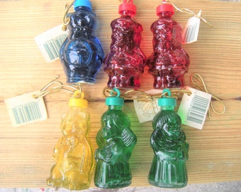 BOLS Hand Blown Glass Animal Miniature Liquor Bottles RARE! - Etsy