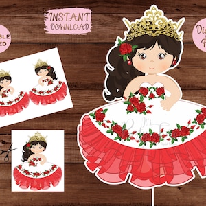Mexican Centerpiece - Mexican Fiesta - Favor bags - Mexican Party Centerpiece - Cake Topper - Digital file.  (You Print) - INSTANT DOWNLOAD
