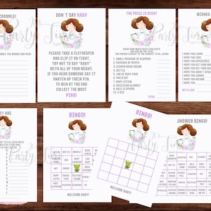 Star Wars Baby Shower Games Package - Star Wars Baby Shower Games Package - Baby Shower Games - Star Wars - DIGITAL FILE