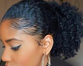 CURL MOSS Hair Growth Gel Sea Moss, Flaxseed, and Aloe Vera Gel Promote Long Hair Growth Grow Back Hair Edges