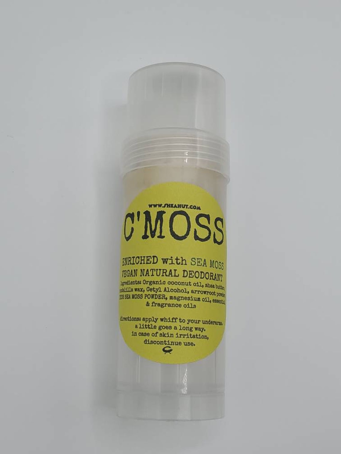 C'MOSS Vegan Deodorant Sea MOSS Enriched Deodorant Dr. Etsy
