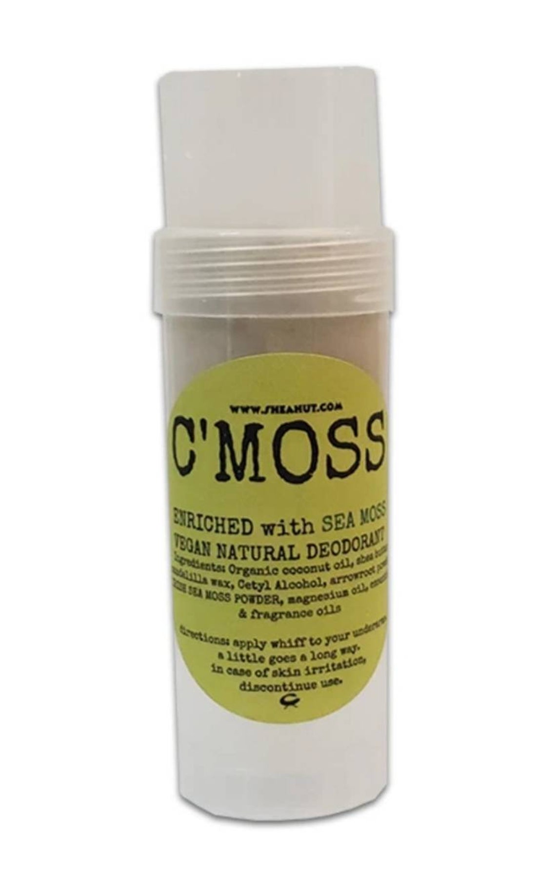 C'MOSS Vegan Deodorant Sea MOSS Enriched Deodorant Dr. Etsy