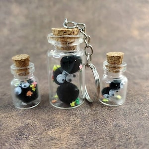 Soot Sprite Fairy Jar/Keychain