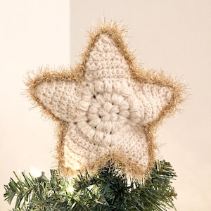 Crochet Star Tree Topper