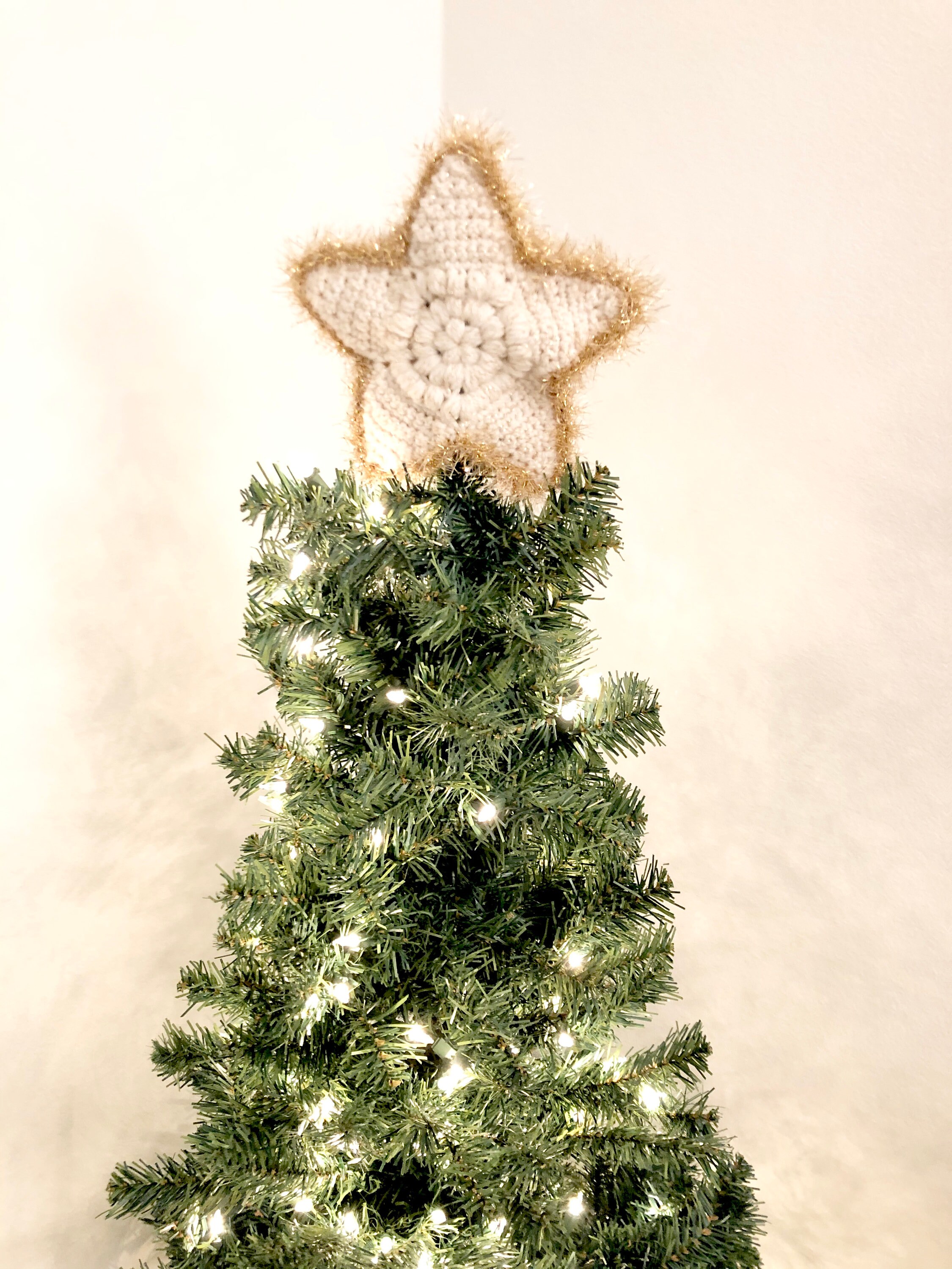 Crochet Star Tree Topper Etsy