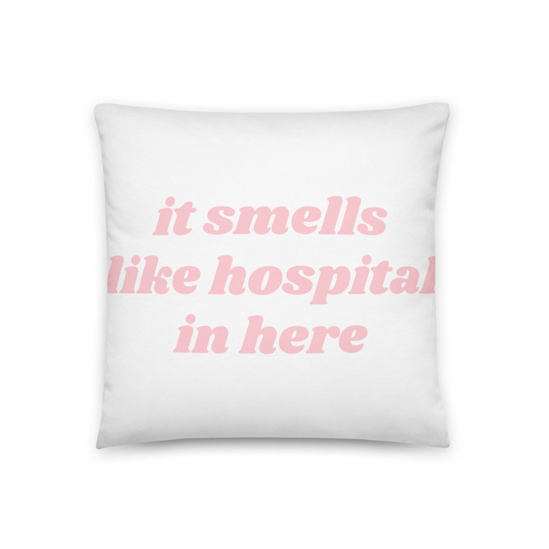 It Smells Like Hospital in Here Pillow // RHOSLC Inspired Etsy