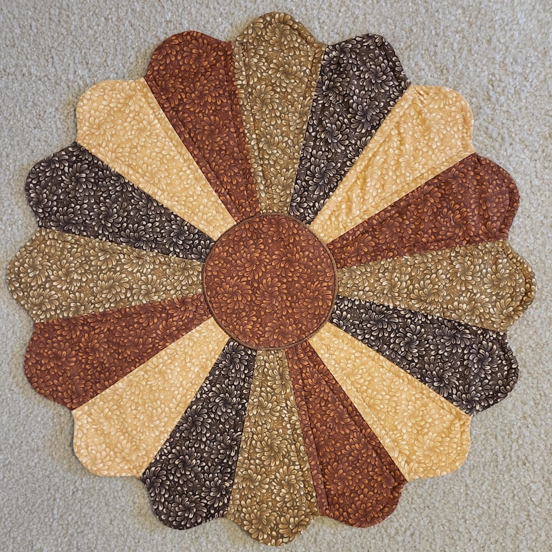Quilted Round Table Runners - Etsy