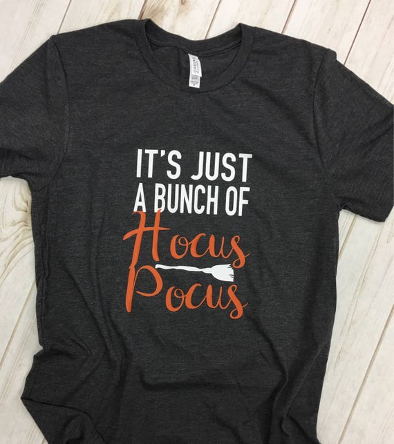 Kids Hocus Pocus Shirt Its Just a Bunch 