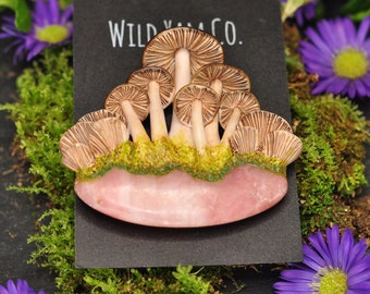 Mushroom Garden Pendant