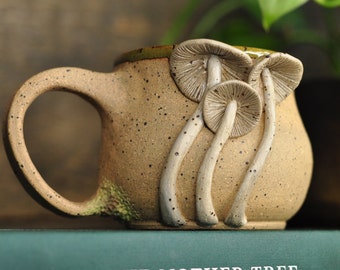 Olive Mushroom Mug